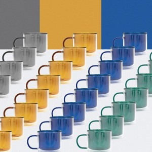 9 Oz Glasses Clear Double Wall Cup