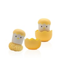 Huoge Egg Shape Kitchen Cleaning Brush