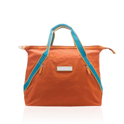 BV Crinkle Nylon Weekend  Tote
