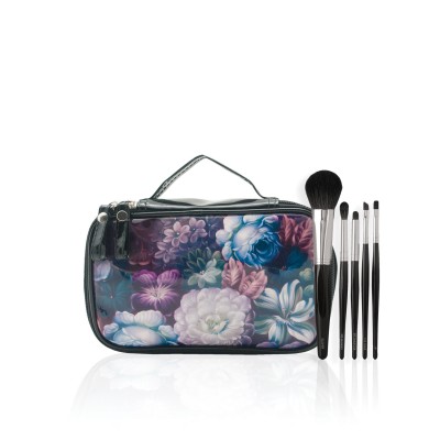 The Blossom Floral Prints Makeup Pouch