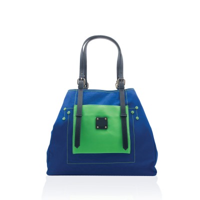 Ruby Color-block Leisure Tote
