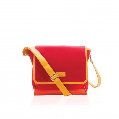 Carven Textured-nylon Messenger Bag